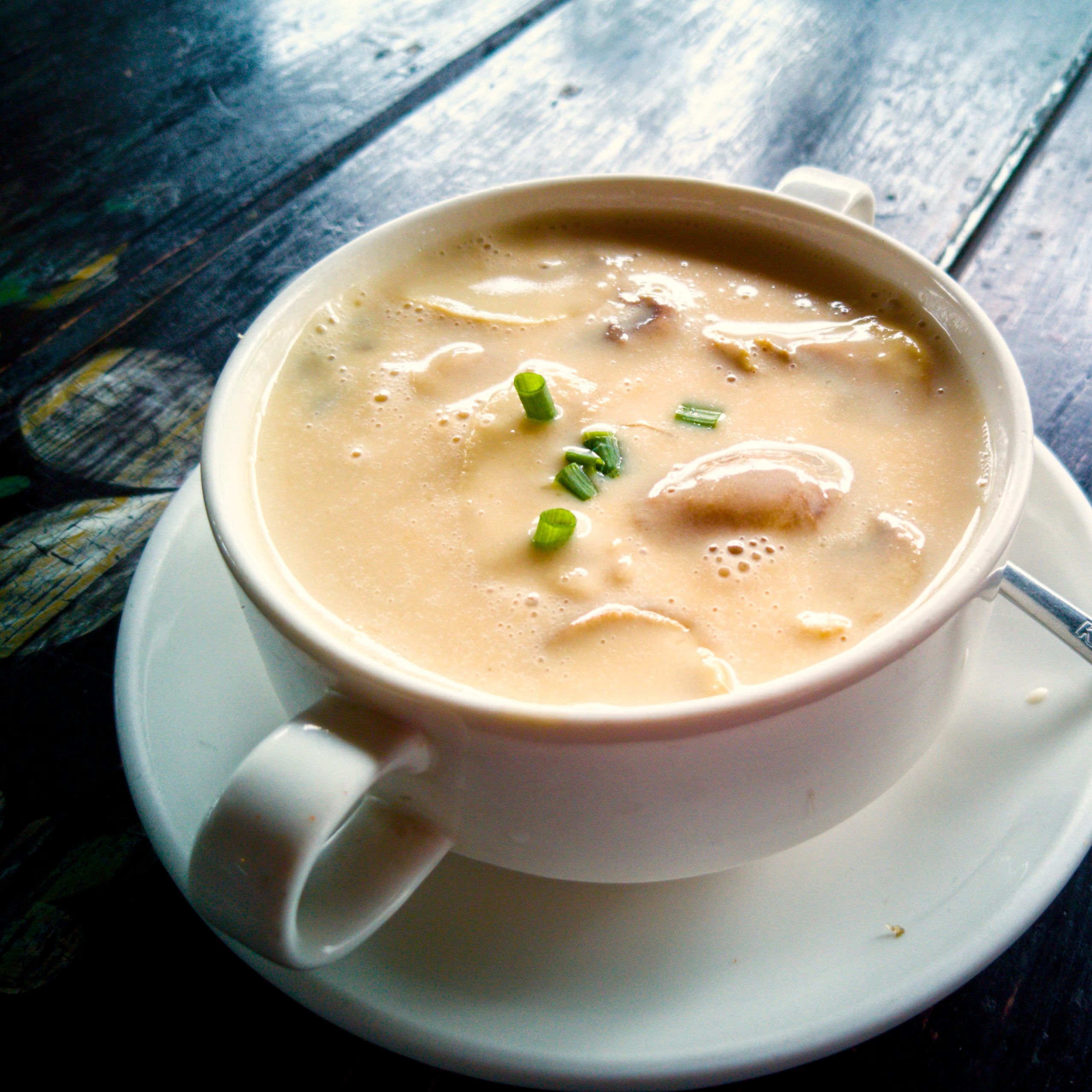 Mushroom,Soup,,,Delicious.