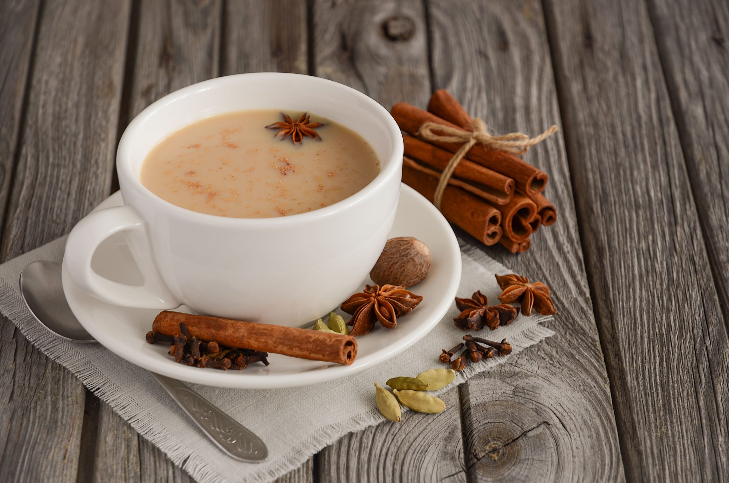 Indian,Masala,Chai,Tea.,Spiced,Tea,With,Milk,On,The