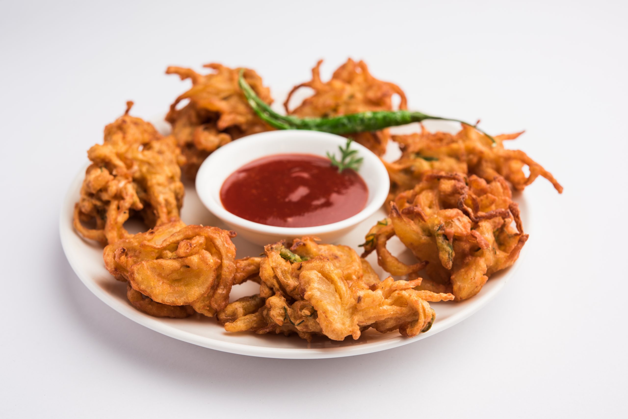 Fried,Onion,Pakora,Or,Pyaj,Pakoda,Also,Known,As,Crispy