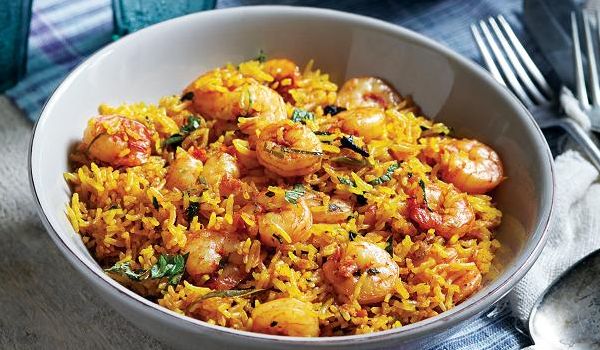 Spicy-Prawn-Biryani-Recipe Prawn Biriyani